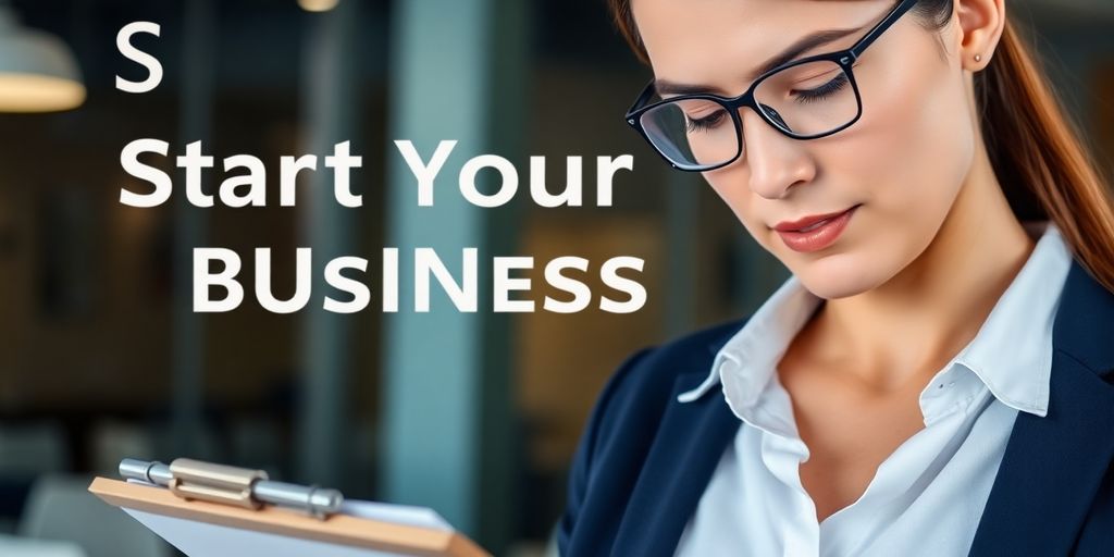 Geschäftsmann überprüft eine Checkliste in modernem Büro.