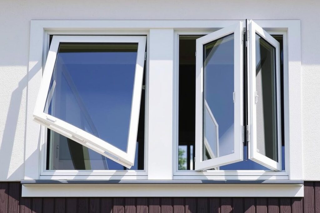 Parallel-Schiebe-Kipp-Fenster in einem Siegener Wohnhaus Parallel-Schiebe-Kipp-Fenster in einem Siegener Wohnhaus