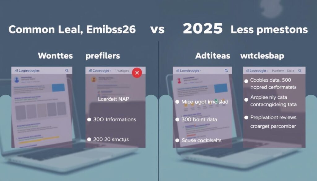 Häufige Fehler bei Local SEO 2025 und deren Vermeidung